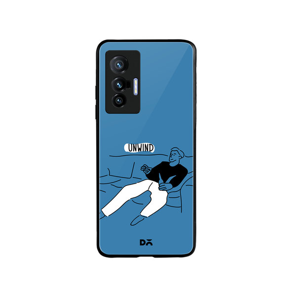 

DailyObjects Unwinder Glass Case Cover For Vivo X70