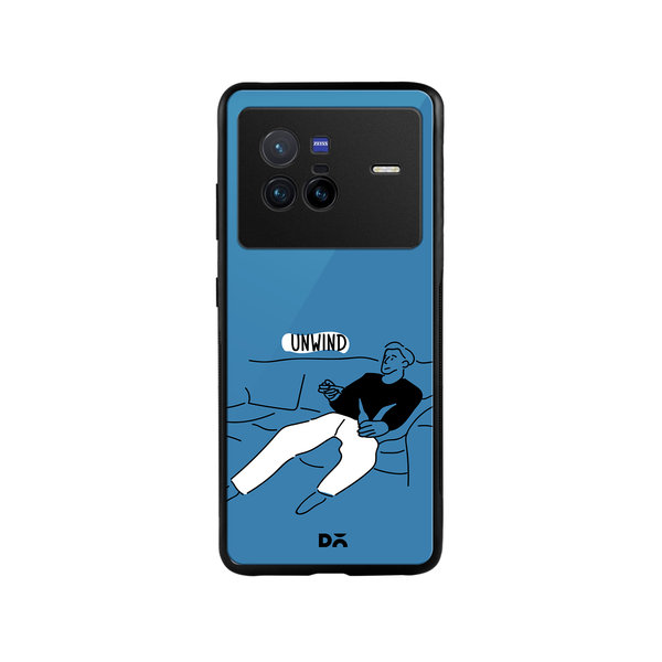 

DailyObjects Unwinder Glass Case Cover For Vivo X80