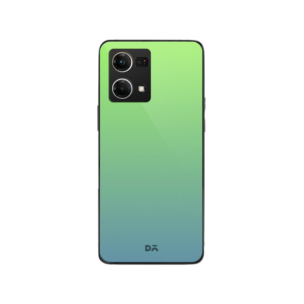 

DailyObjects Upside Down Valley Gradient Glass Case Cover For Oppo Reno 7