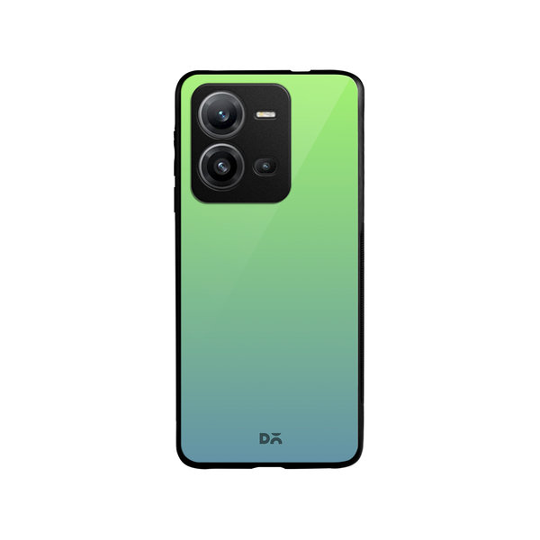 

DailyObjects Upside Down Valley Gradient Glass Case Cover For Vivo V25