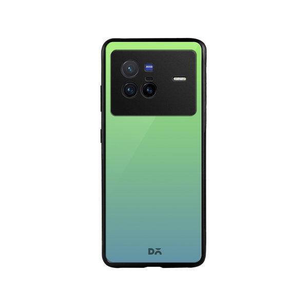 

DailyObjects Upside Down Valley Gradient Glass Case Cover For Vivo X80