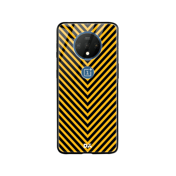 

DailyObjects V Ochre Glass Case Cover For OnePlus 7T