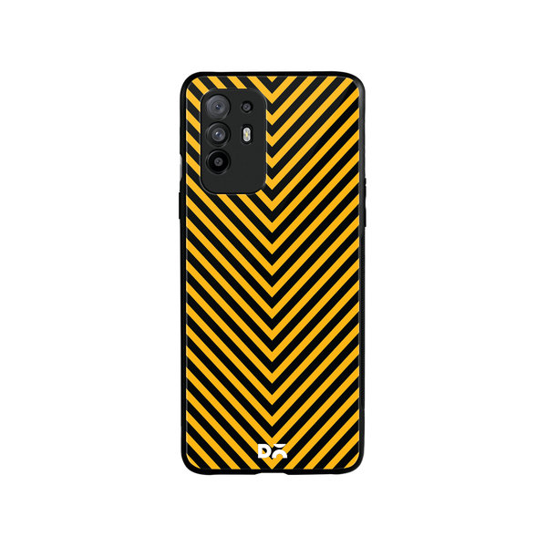 

DailyObjects V Ochre Glass Case Cover For Oppo F19 Pro Plus