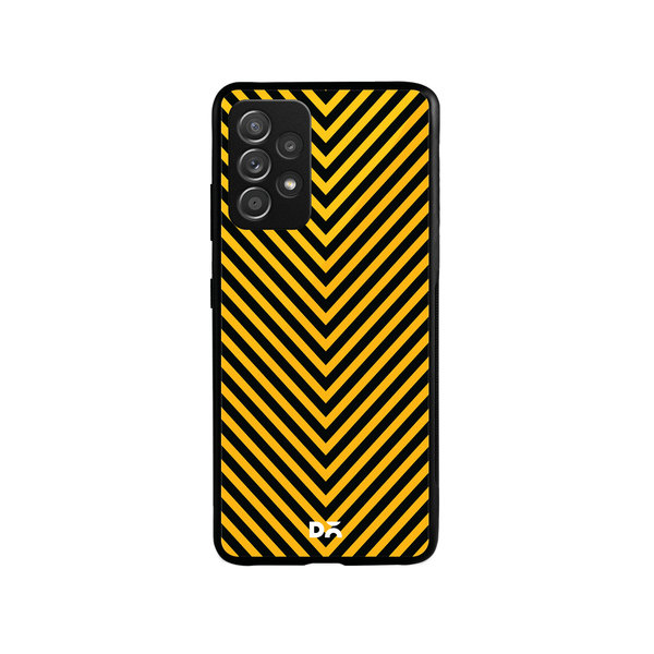 

DailyObjects V Ochre Glass Case Cover For Samsung Galaxy A52