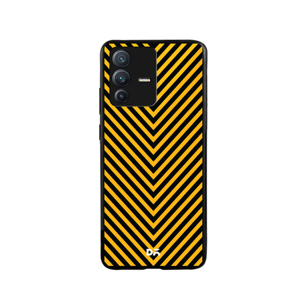 

DailyObjects V Ochre Glass Case Cover For Vivo V23 Pro