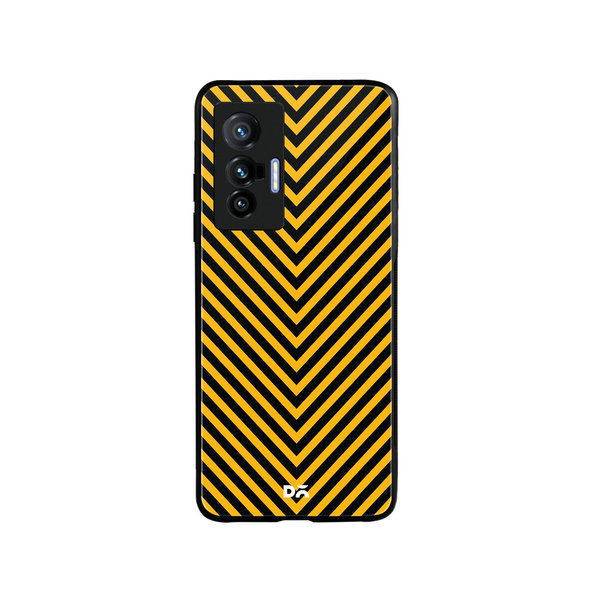 

DailyObjects V Ochre Glass Case Cover For Vivo X70
