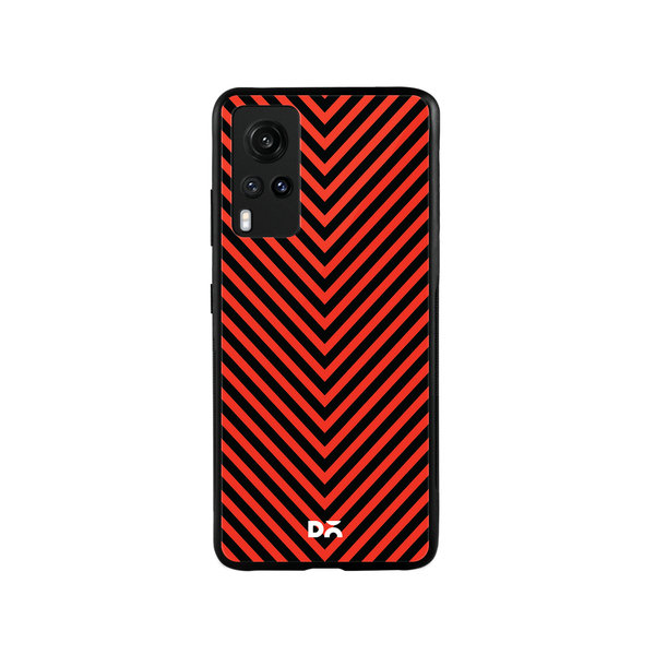 

DailyObjects V Red Glass Case Cover For Vivo X60