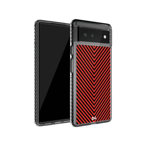 

DailyObjects V Red Stride 2.0 Case Cover For Google Pixel 6