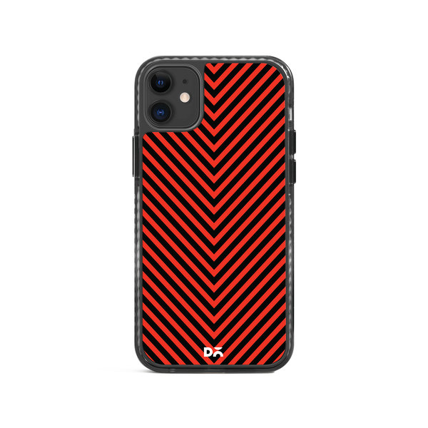 

DailyObjects V Red Stride 2.0 Case Cover For iPhone 11