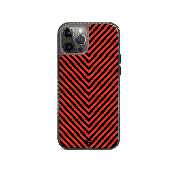 

DailyObjects V Red Stride 2.0 Case Cover For iPhone 12 Pro
