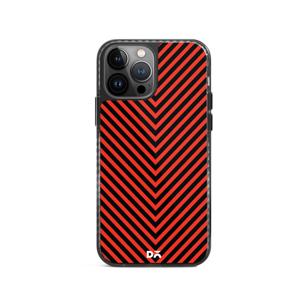 

DailyObjects V Red Stride 2.0 Case Cover For iPhone 15 Pro