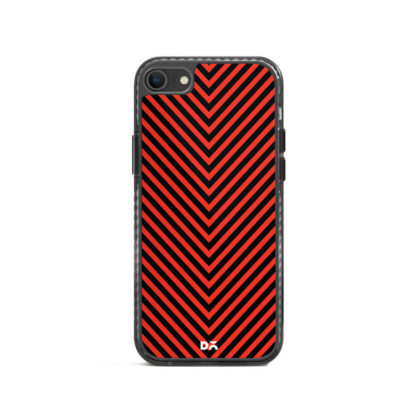 DailyObjects V Red Stride 2.0 Case Cover For iPhone 8