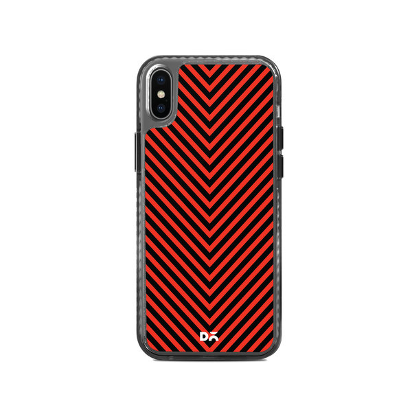 

DailyObjects V Red Stride 2.0 Case Cover For iPhone XS