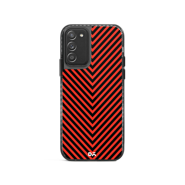 DailyObjects V Red Stride 2.0 Case Cover For Samsung Galaxy S20 FE