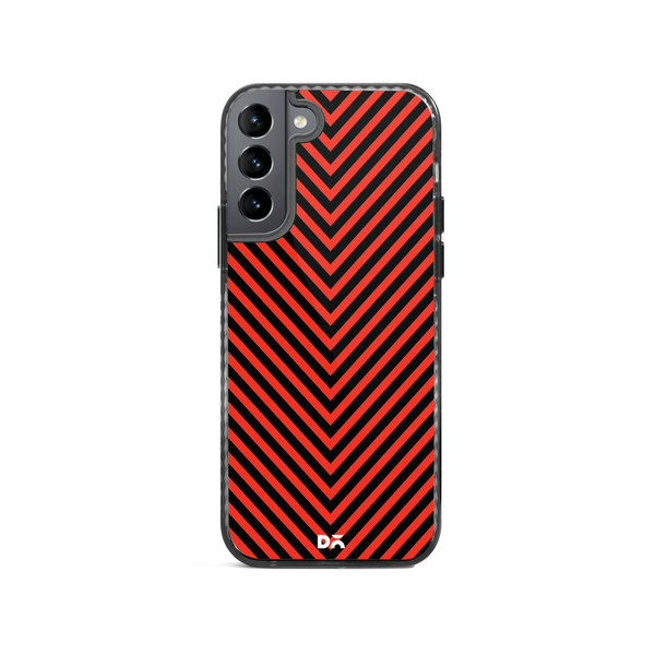 

DailyObjects V Red Stride 2.0 Case Cover For Samsung Galaxy S21 FE