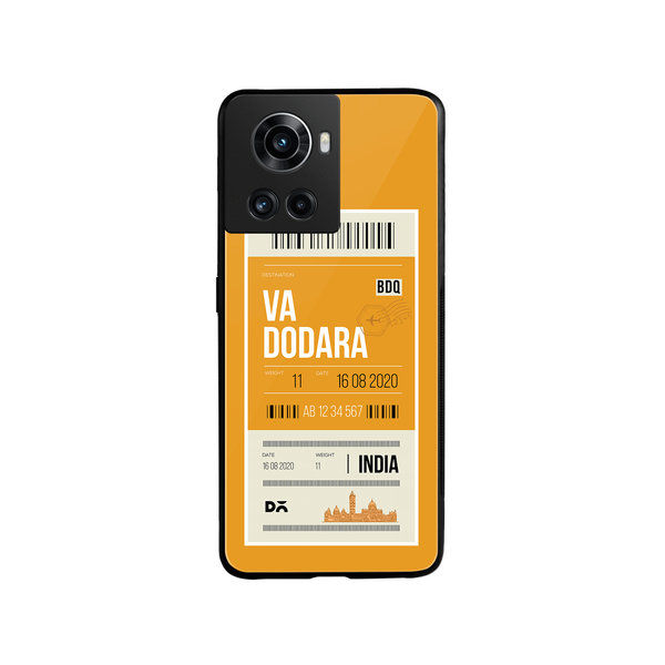 

DailyObjects Vadodara City Tag Glass Case Cover For OnePlus 10R
