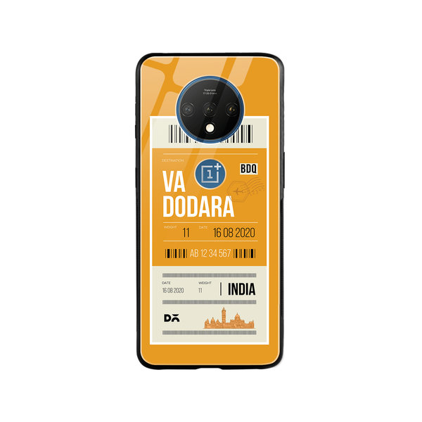 

DailyObjects Vadodara City Tag Glass Case Cover For OnePlus 7T
