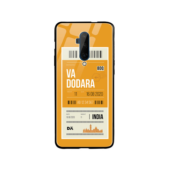 

DailyObjects Vadodara City Tag Glass Case Cover For OnePlus 7T Pro