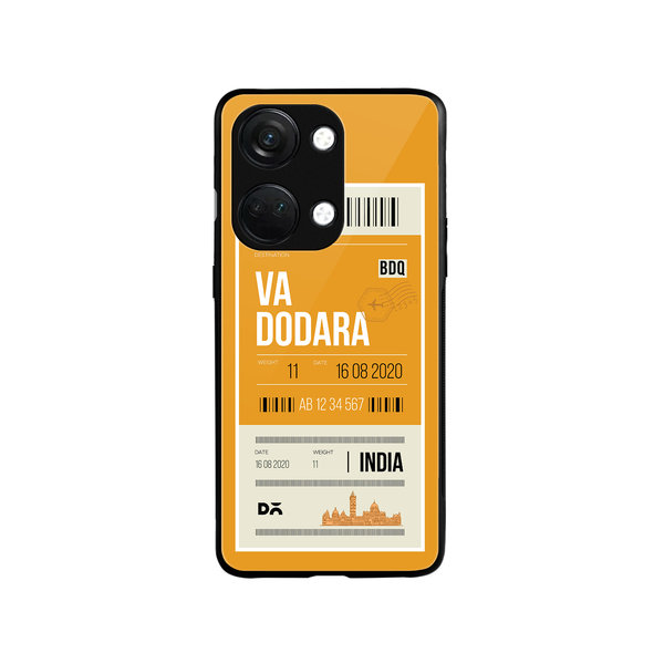 

DailyObjects Vadodara City Tag Glass Case Cover For OnePlus Nord 3