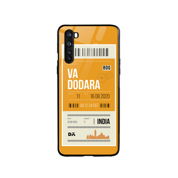 

DailyObjects Vadodara City Tag Glass Case Cover For OnePlus Nord