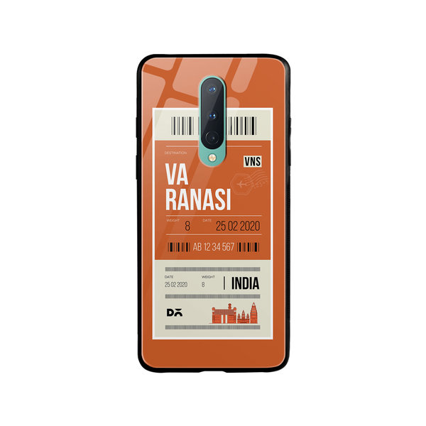 

DailyObjects Varanasi City Tag Glass Case Cover For OnePlus 8
