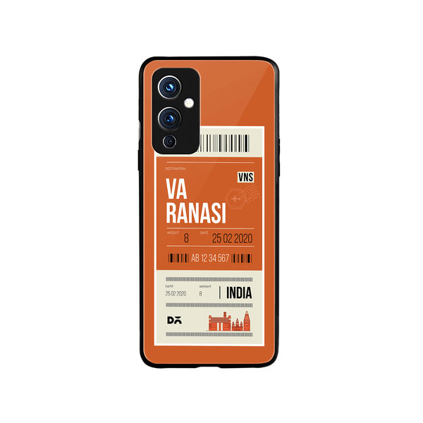 

DailyObjects Varanasi City Tag Glass Case Cover For OnePlus 9