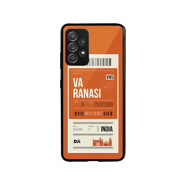 

DailyObjects Varanasi City Tag Glass Case Cover For Samsung Galaxy A52