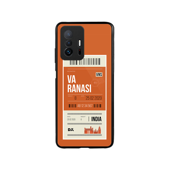 

DailyObjects Varanasi City Tag Glass Case Cover For Xiaomi 11T