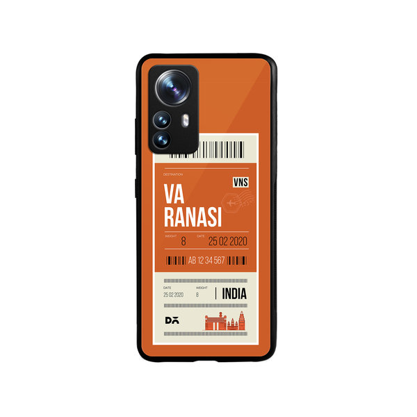 

DailyObjects Varanasi City Tag Glass Case Cover For Xiaomi 12 Pro
