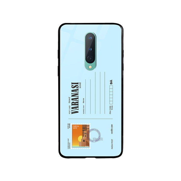 

DailyObjects Varanasi Darbhanga Ghat Postcard Glass Case Cover For OnePlus 8