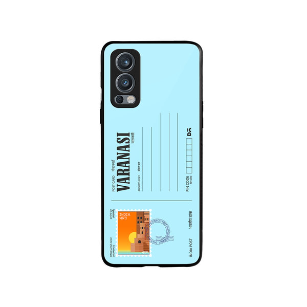 

DailyObjects Varanasi Darbhanga Ghat Postcard Glass Case Cover For OnePlus Nord 2