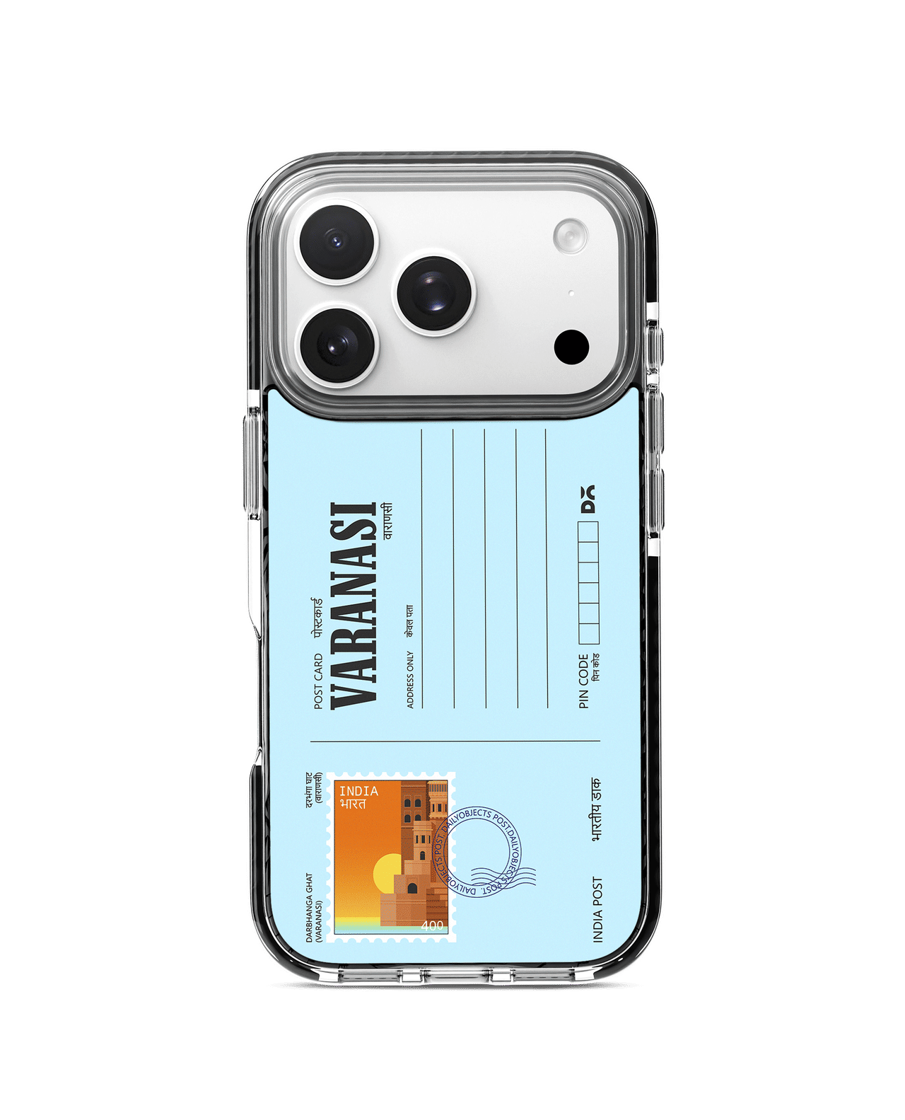 Varanasi Darbhanga Ghat Postcard Stride 2.0 MagSafe Case Cover For iPhone 17 Pro