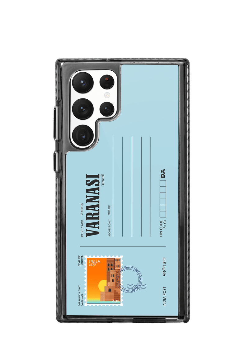 Varanasi Darbhanga Ghat Postcard Stride 2.0 Case Cover For Samsung Galaxy S23 Ultra