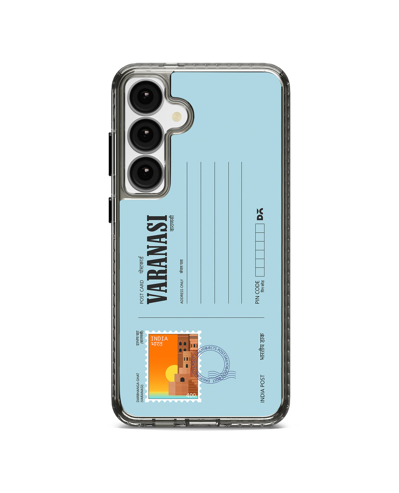 Varanasi Darbhanga Ghat Postcard Stride 2.0 Case Cover For Samsung Galaxy S24 Plus