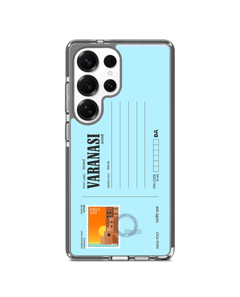 Varanasi Darbhanga Ghat Postcard Stride 3.0 Magnetic Case Cover For Samsung Galaxy S25 Ultra