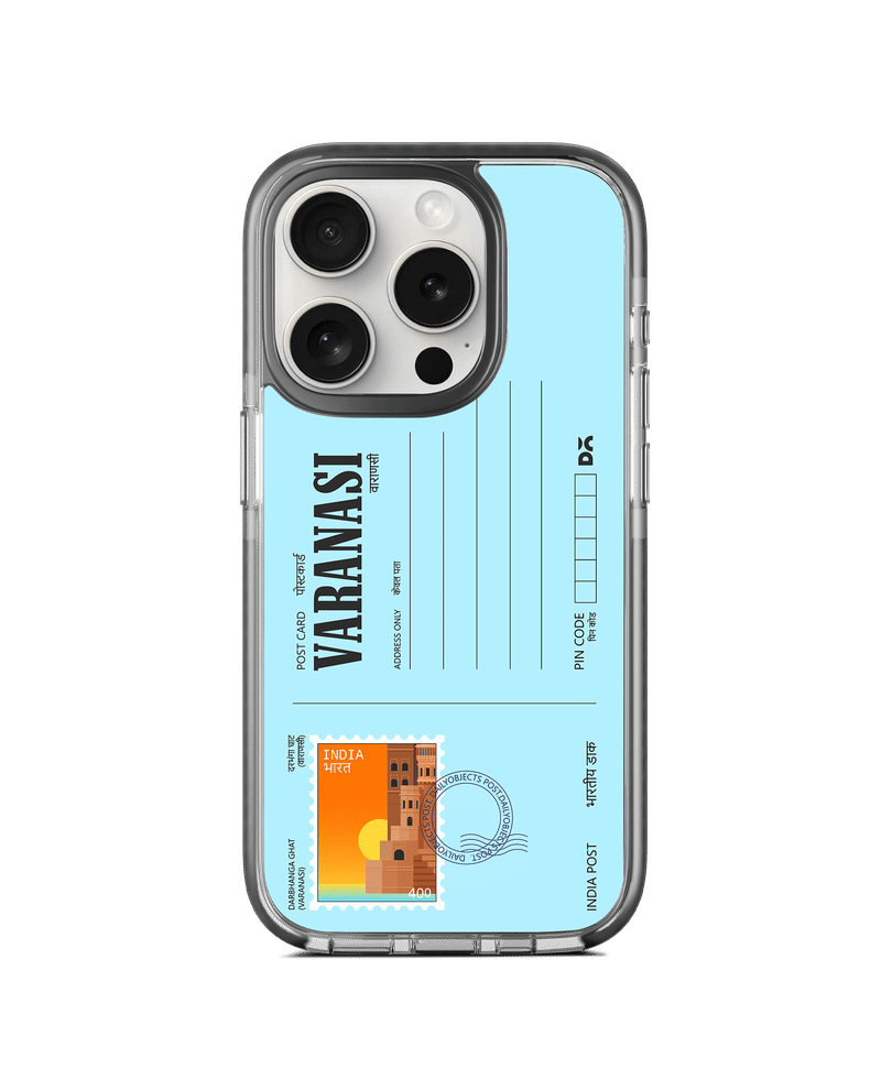 Varanasi Darbhanga Ghat Postcard Stride 3.0 MagSafe Case Cover For iPhone 13 Pro