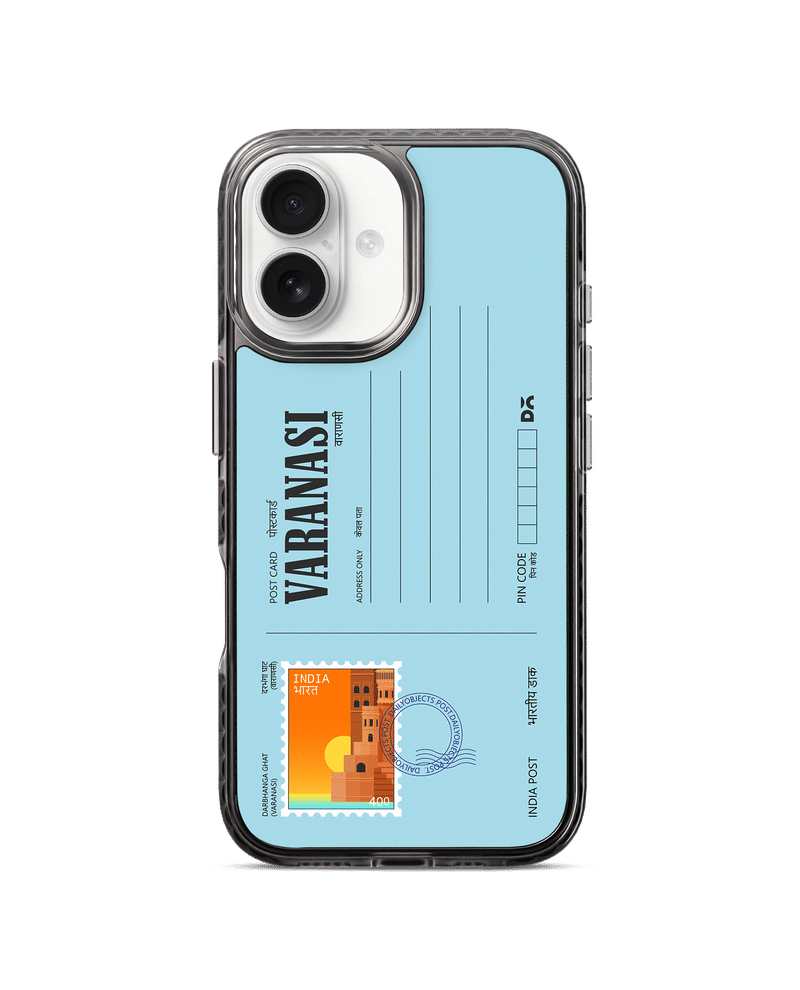 Varanasi Darbhanga Ghat Postcard Stride 3.0 MagSafe Case Cover For iPhone 16