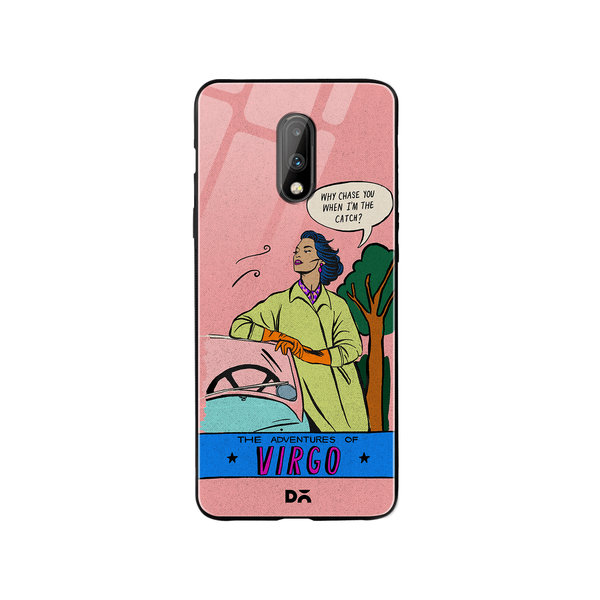 

DailyObjects Virgo Glass Case Cover For OnePlus 7