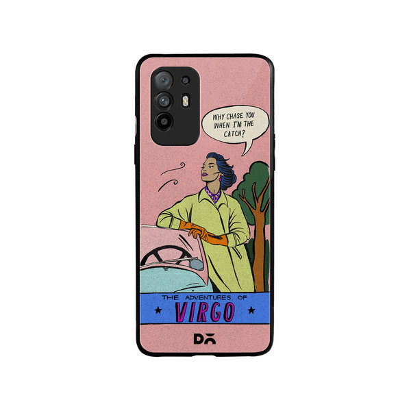 

DailyObjects Virgo Glass Case Cover For Oppo F19 Pro Plus