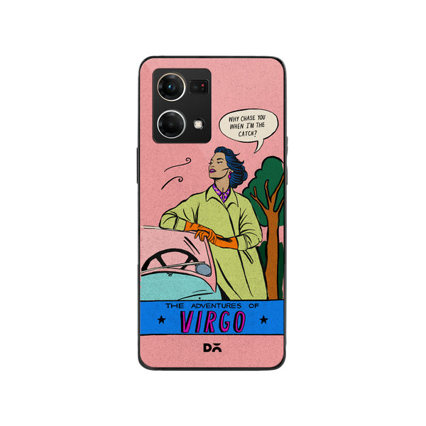 

DailyObjects Virgo Glass Case Cover For Oppo Reno 7