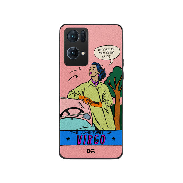 

DailyObjects Virgo Glass Case Cover For Oppo Reno 7 Pro