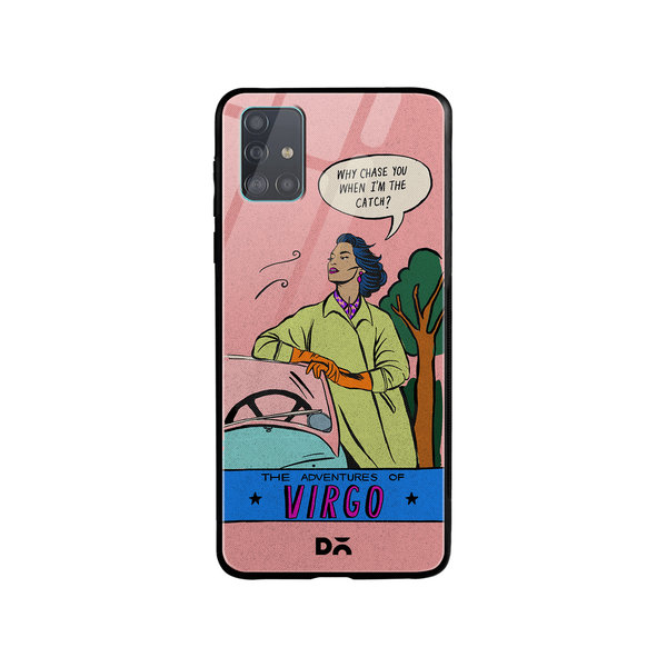 

DailyObjects Virgo Glass Case Cover For Samsung Galaxy A71