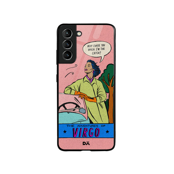 

DailyObjects Virgo Glass Case Cover For Samsung Galaxy S21 Plus