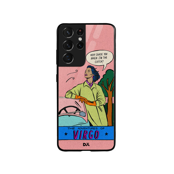 

DailyObjects Virgo Glass Case Cover For Samsung Galaxy S21 Ultra
