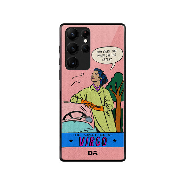 

DailyObjects Virgo Glass Case Cover For Samsung Galaxy S22 Ultra