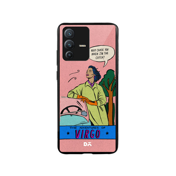 

DailyObjects Virgo Glass Case Cover For Vivo V23 Pro