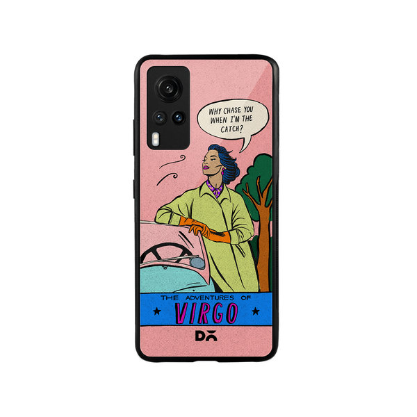 

DailyObjects Virgo Glass Case Cover For Vivo X60