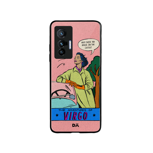 

DailyObjects Virgo Glass Case Cover For Vivo X70