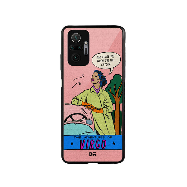 

DailyObjects Virgo Glass Case Cover For Xiaomi Redmi Note 10 Pro
