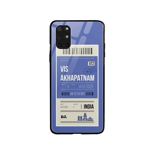 

DailyObjects Visakhapatnam City Tag Glass Case Cover For OnePlus 8T
